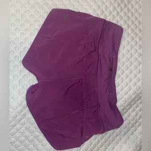 Lululemon speed up low rise shorts size 2.